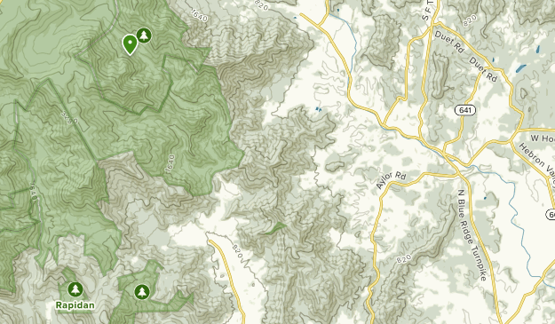 Madison, Virginia Map