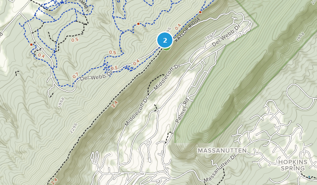 Mc Gaheysville, Virginia Map