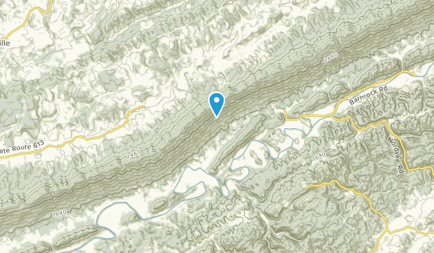 Mendota, Virginie Map