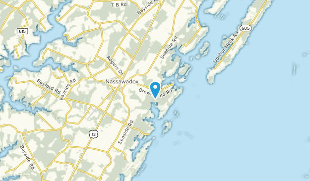 Nassawadox, Virginia Map