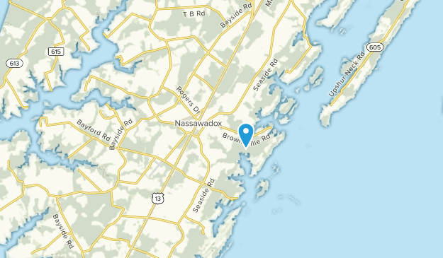 Nassawadox, Virginia Map