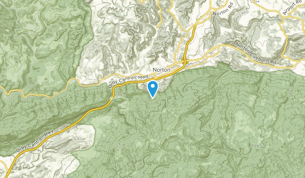 Norton, Virginia Map