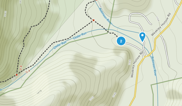 Oldrag, Virginia Map