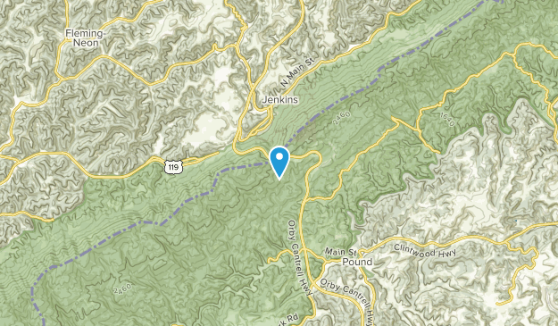 Pound, Virginia Map