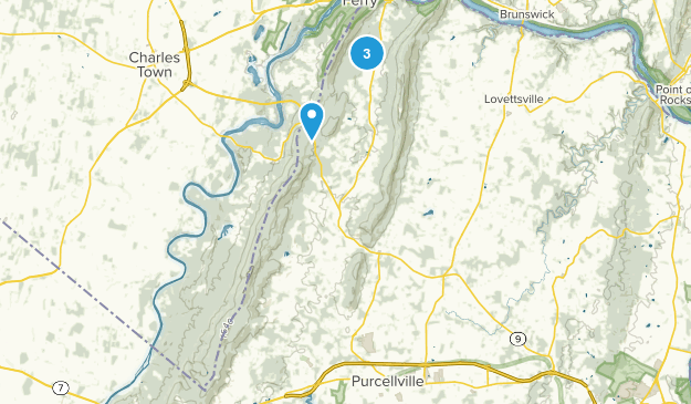 Purcellville, Virginia Map