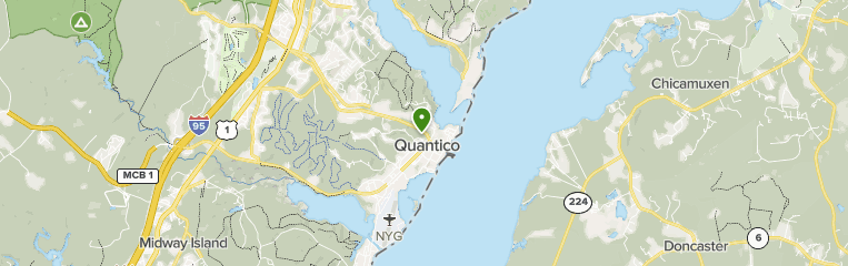 Best 10 Trails and Hikes in Quantico | AllTrails