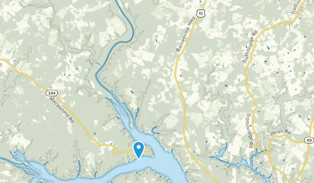 Red Oak, Virginia Map