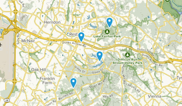 Reston, Virginia Map