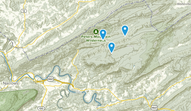 Ripplemead, Virginia Map