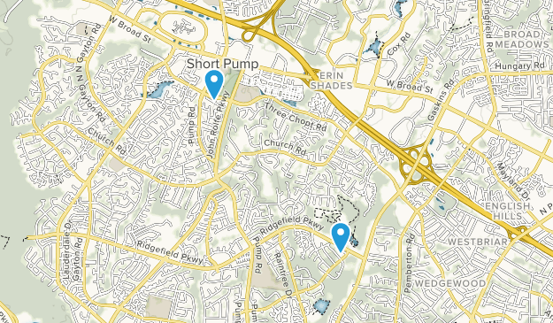 Short Pump, Virginia Map