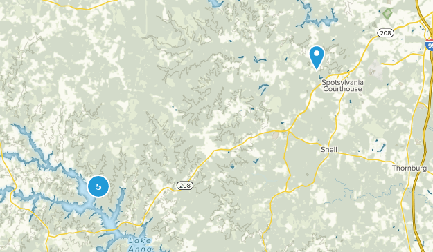 Spotsylvania County, Virginia Map