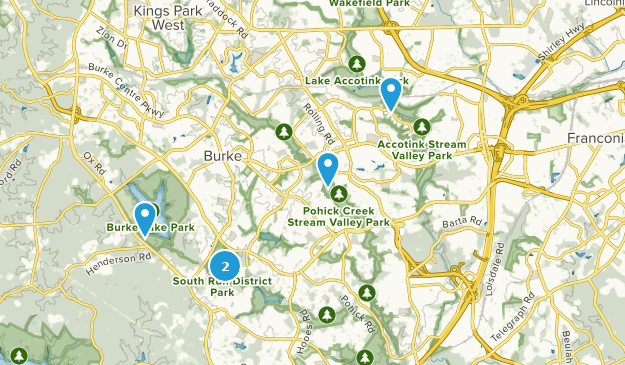 Springfield, Virginia Map
