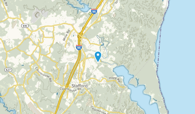 Stafford, Virginia Map