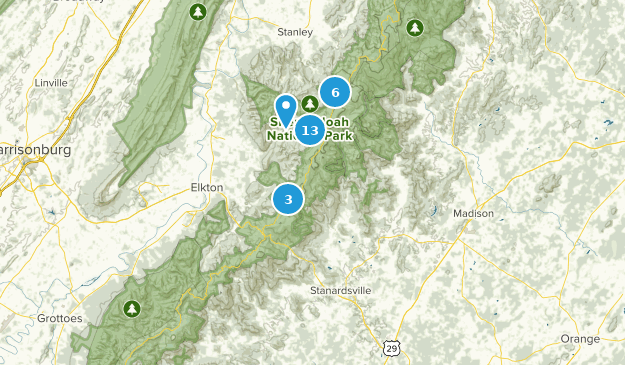 Stanardsville, Virginia Map