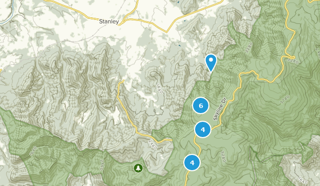 Stanley, Virginia Map