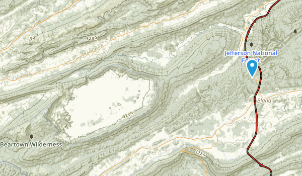 Tazewell, Virginia Map