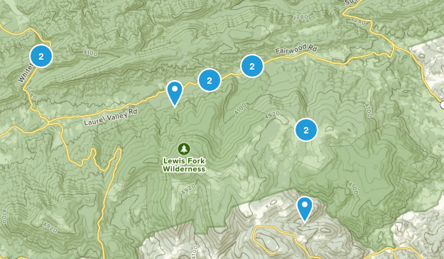 Troutdale, Virginia Map