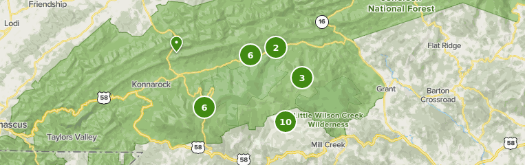 Best Trails near Troutdale, Virginia AllTrails