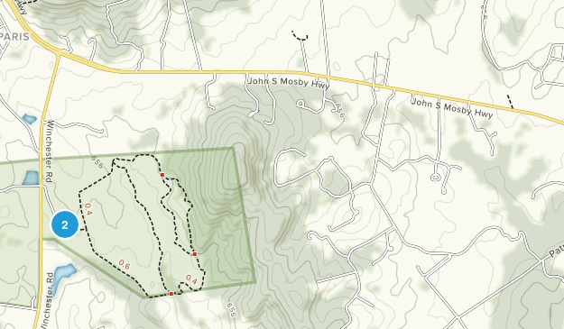 Upperville, Virginia Map