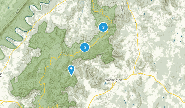 Washington, Virginia Map