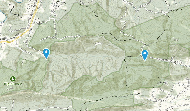 West Piney, Virginia Map
