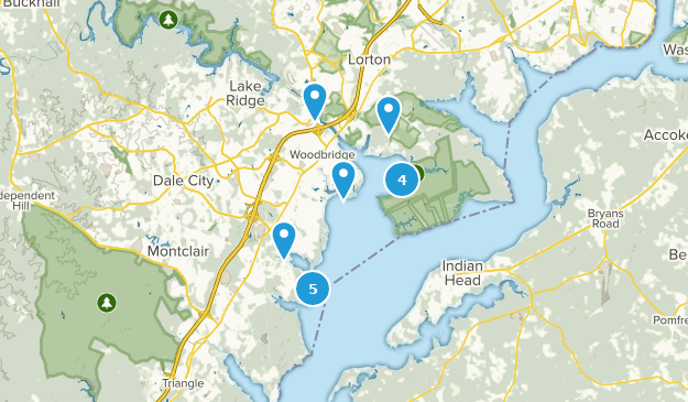 Woodbridge, Virginia Map