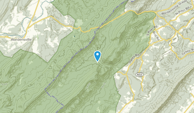 Zepp, Virginia Map