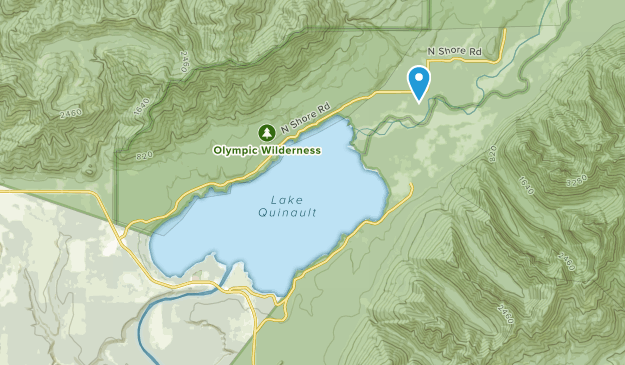 Amanda Park, Washington Map