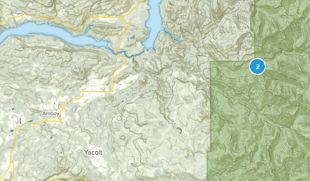 Amboy, État de Washington Map