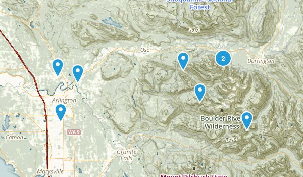 Arlington, Washington Map