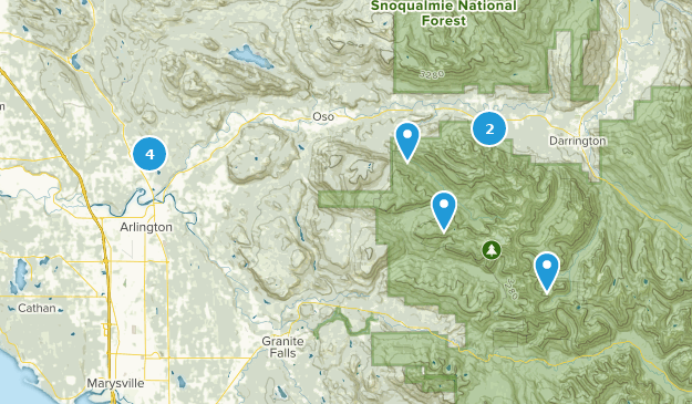 Arlington, Washington Map