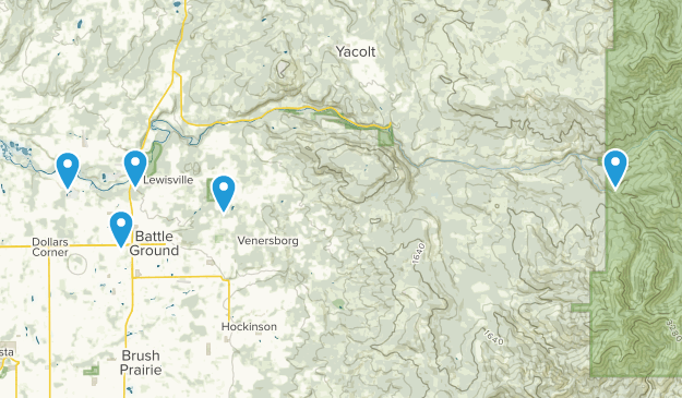Battle Ground, Washington Map