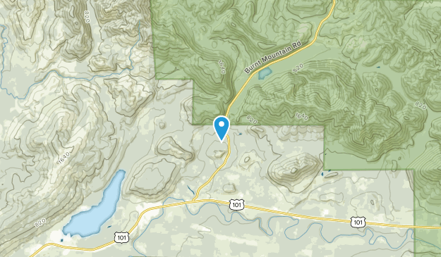 Beaver, Washington Map