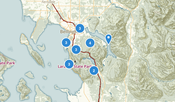 Bellingham, Washington Map