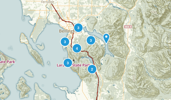 Bellingham, Washington Map