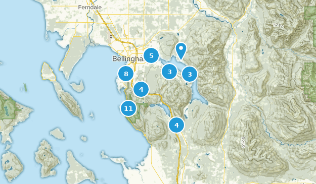 Bellingham, Washington Map