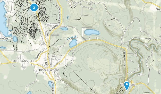 Black Diamond, Washington Map