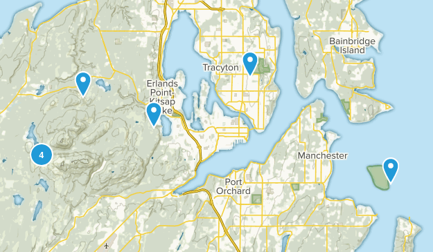 Bremerton, Washington Map