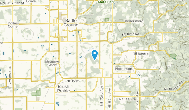 Brush Prairie, Washington Map
