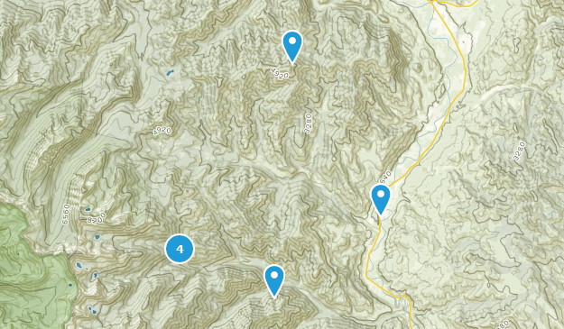 Carlton, État de Washington Map