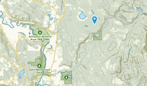 Carnation, État de Washington Map