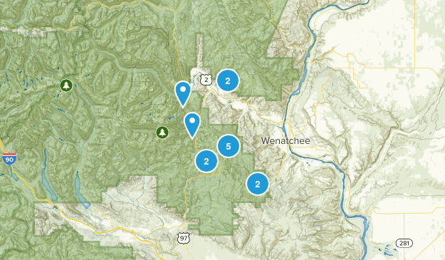Cashmere, Washington Map