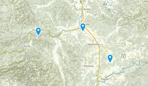 Chehalis, Washington Map