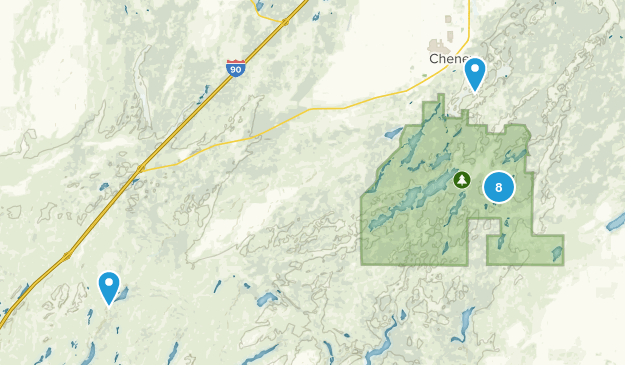Cheney, Washington Map