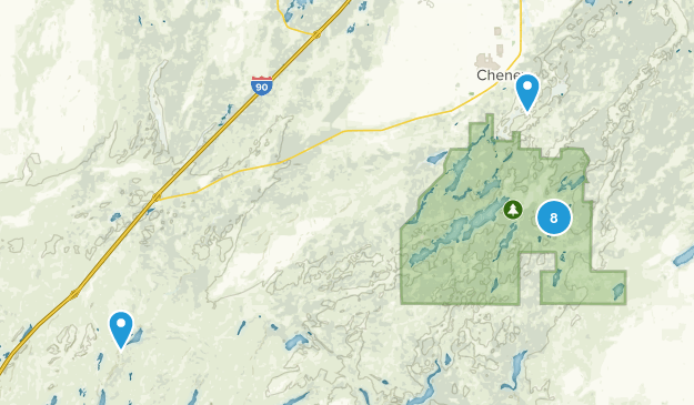 Cheney, Washington Map