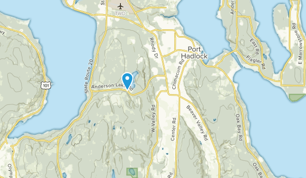 Chimacum, État de Washington Map