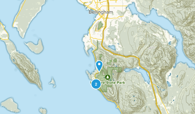 Chuckanut, Washington Map