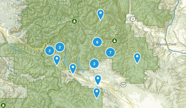 Cle Elum, Washington Map