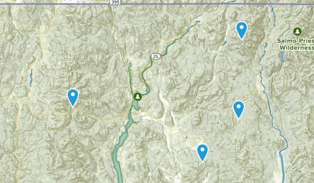 Colville, Washington Map