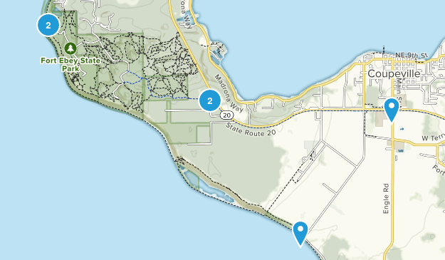 Coupeville, Washington Map